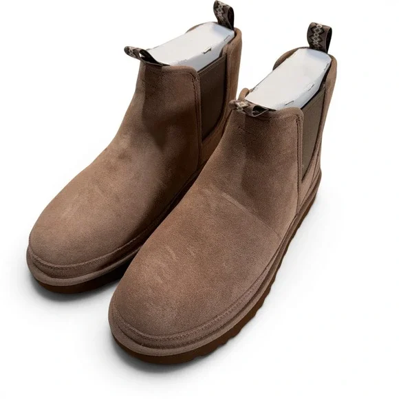 UGG Neumel Chelsea Boots Chestnut Suede Ankle 1121644 Mens 11 New