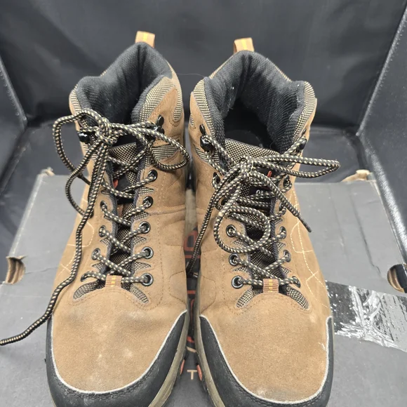 Men's Brown and Black‎ Hiking Boots