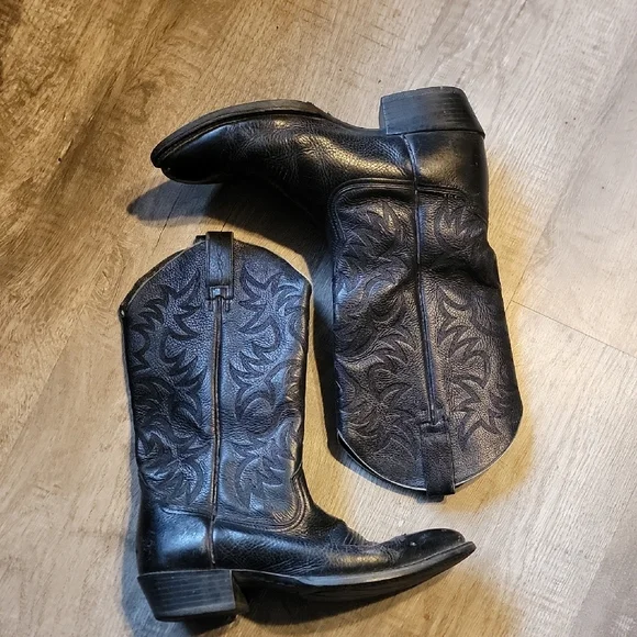 Men's Size 11.5 Black Ariat Western Cowboy Boots