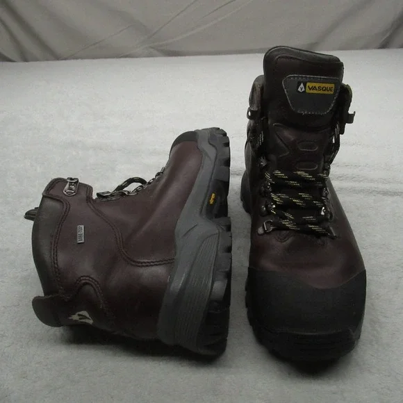 Vasque Mens 9M Boots Brown Summit GTX‎ Goretex Leather Waterproof Hiking Outdoor