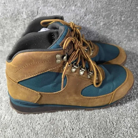 Danner Jag Trail Boots‎ Waterproof Leather Suede Teal Tan - Womens Size 7.5