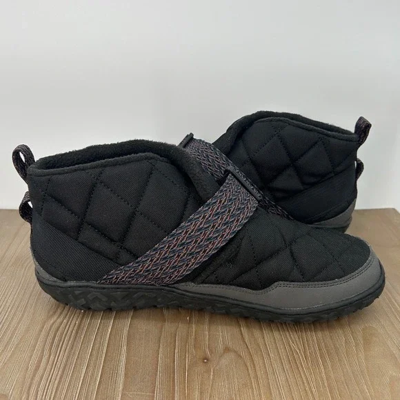 Chaco Ramble‎ Puff Mid Mens 9 Quilted Booties Black Water Resistant Gorpcore