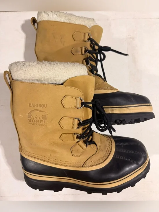 Sorel Caribou Winter Waterproof Boots Size-12