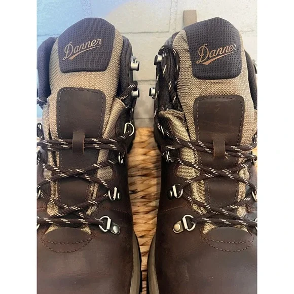 Danner Sandy Ridge 4.5 Brown‎ Leather Work Boots Mens 14 D EH SR 11322
