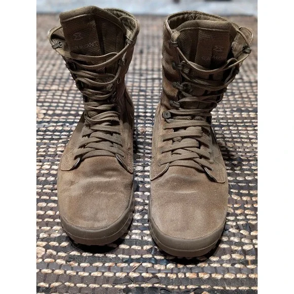 Garmont T8 Bifida Tactical Boots Mens 12.5 W Coyote Brown Military Vibram Sole
