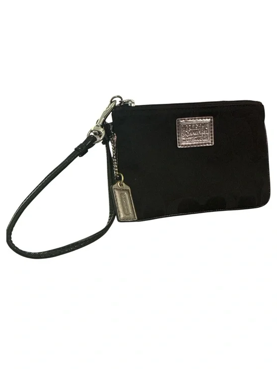 Coach Y2K Poppy Signature C Wristlet - Like New