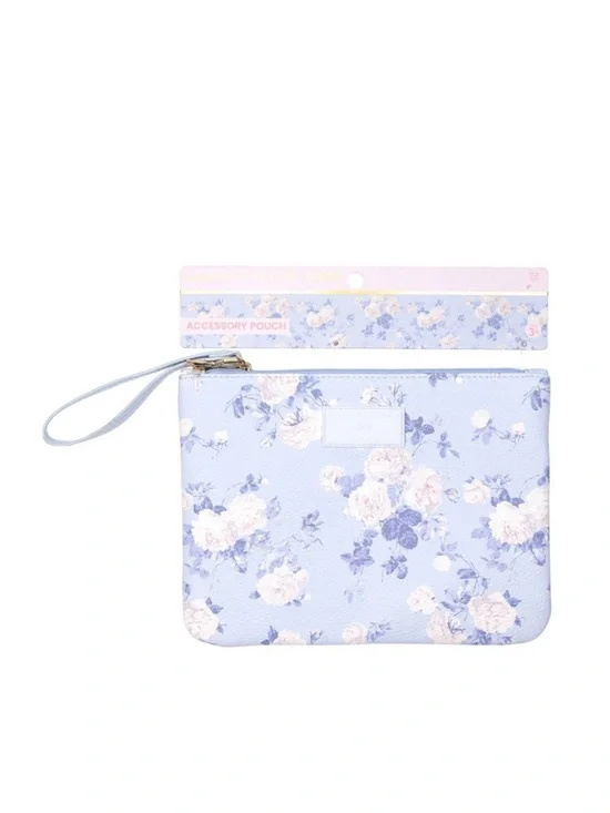 Loveshack Fancy x Target Floral Wristlet - Light Blue Limited Edition