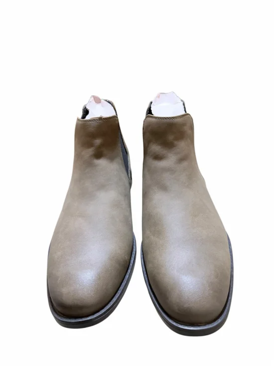 Men's Madden Olive Suede Chelsea Boots Size 12