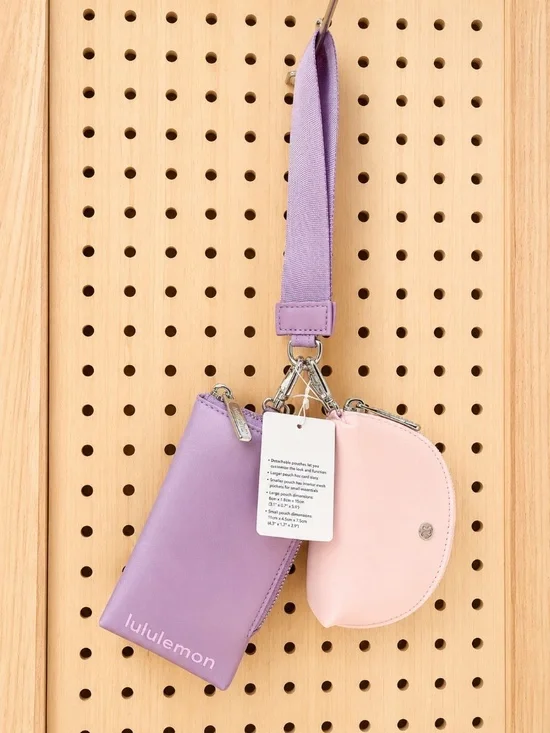 Lululemon Dual Pouch Wristlet Wallet