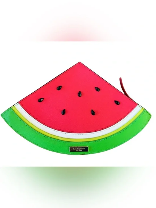 Kate Spade Watermelon “Make A Splash” Clutch NEW!