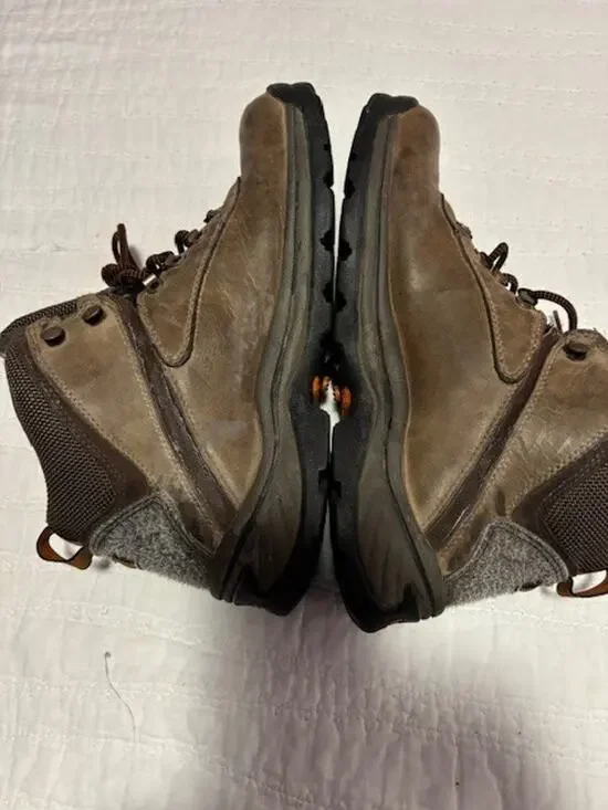 Timberland PRO Work Boots Men’s Size 9.5 Brown Leather Lace‑Up Heavy Duty