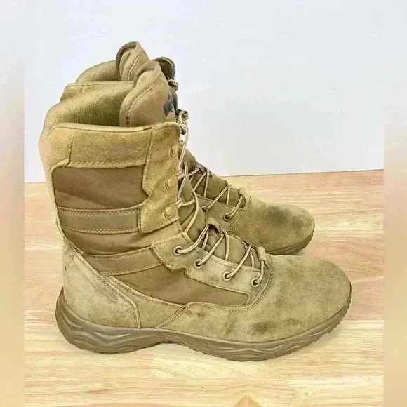 Interceptor Frontier Tactical Boots Coyote Tan Men’s Size 8.5