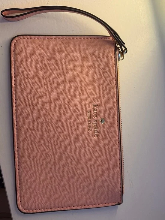 kate spade Pink Wristlet Clutch