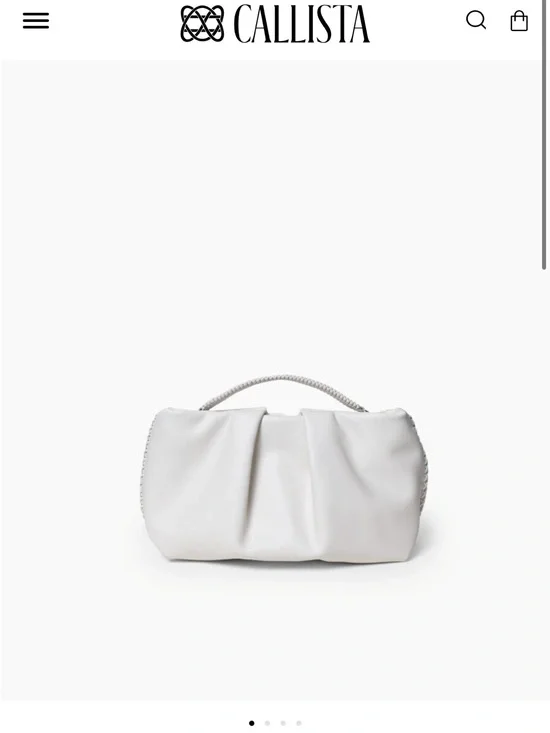 Callista Pleated Clutch