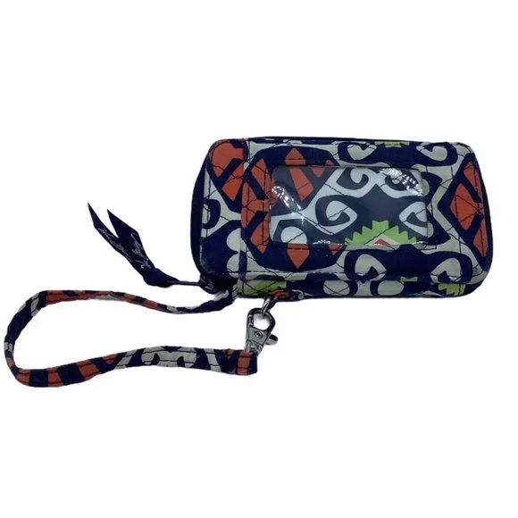 Vera Bradley All in One Wallet Wristlet Sun Valley Pattern 3.5