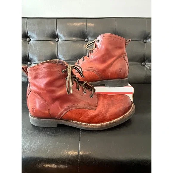 Frye Arkansas Lace‎ Up Boots