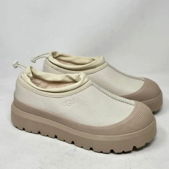 UGG Tasman Weather Hybrid Slipper Birch White Pepper Mens 9 Women 11 NWOB‎