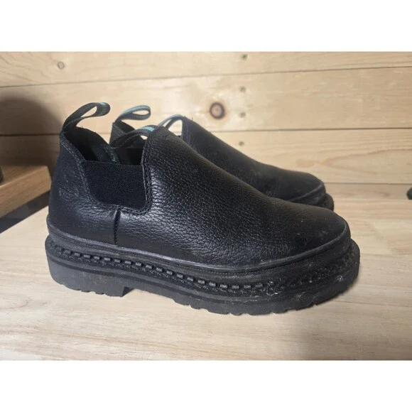 Georgia Boot Georgia Giant Romeo Mens 7.5 Black Leather Work Boots