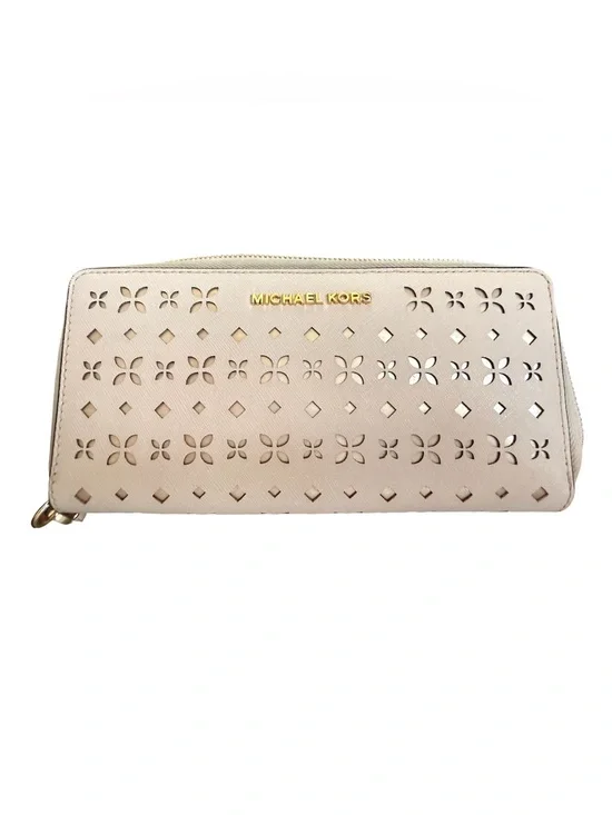 Michael Kors Jet Set Travel Perforated Continental Wallet