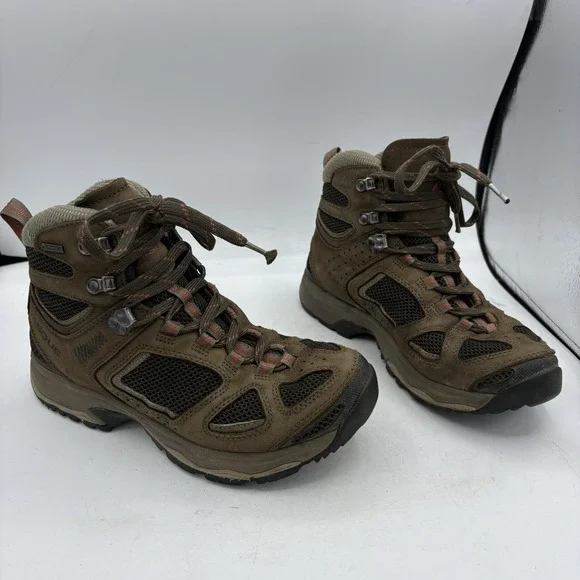 Vasque Boots Mens Size 7.5 M Breeze 3.0 III Mid Gore-Tex Brown Trail Hiking 7190
