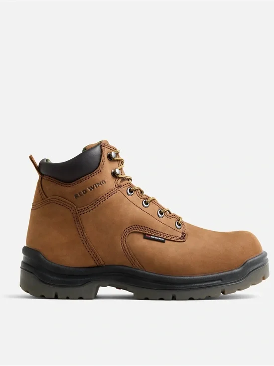 Red Wing King Toe Men's 6-inch Waterproof Safety Toe Boot