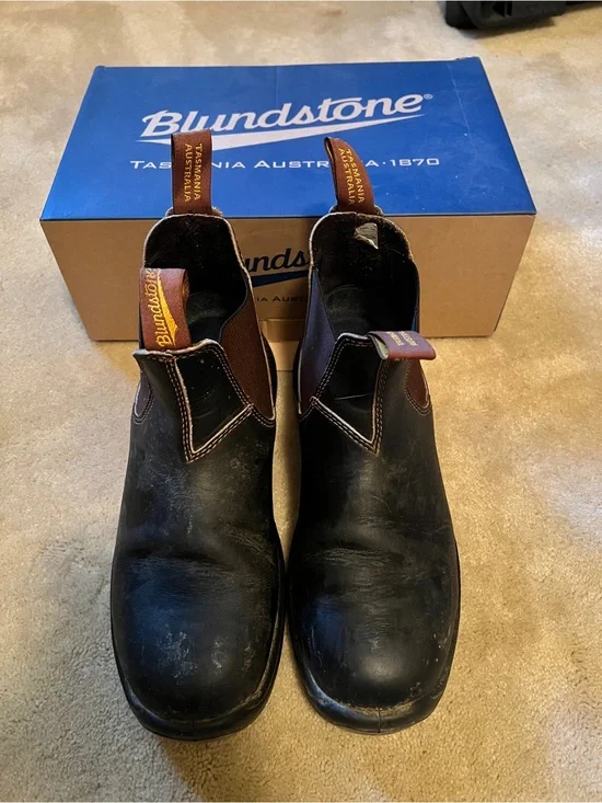 Blundstone Men's Safety Toe Chelsea Boots