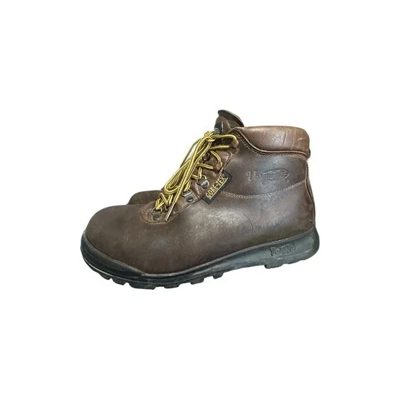 VTG Vasque 7930 Sundowner Gore Tex Italy Hiking Boots Cowhide Men’s Size 8 W