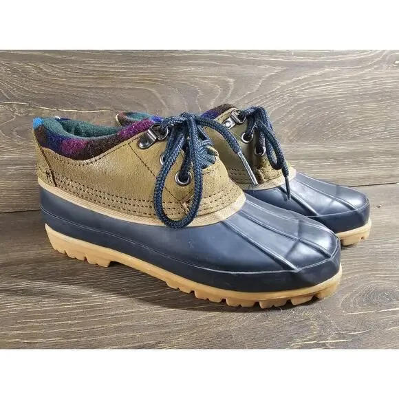 Bay Area Traders Duck Boots Womens Sz 6 Colorful Rubber Gorpcore