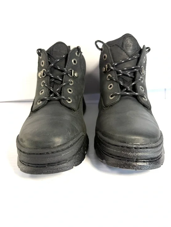 Timberland Black Lace-Up Men's  Boots