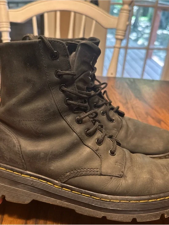 Dr Doc Martens Tobias Leather Boots AW004 Men’s Size US 11 UK 10 Ankle Boots