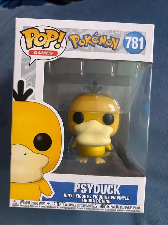 Funko Psyduck Vinyl Figure - Yellow