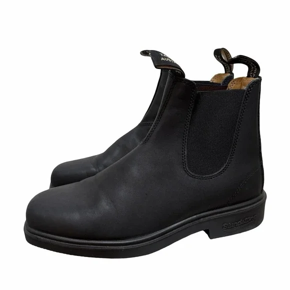 Blundstone Chelsea Dress Boots UK 7 Mens US 8 Womens US 10 Black MINT Condition