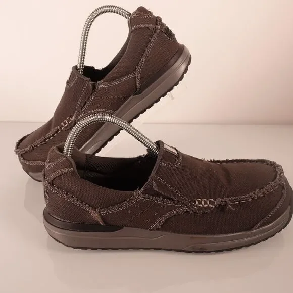 Rockport Works Men's Langdon Work Composite Toe Slip-On RK2150 Size 7.5 W Gray