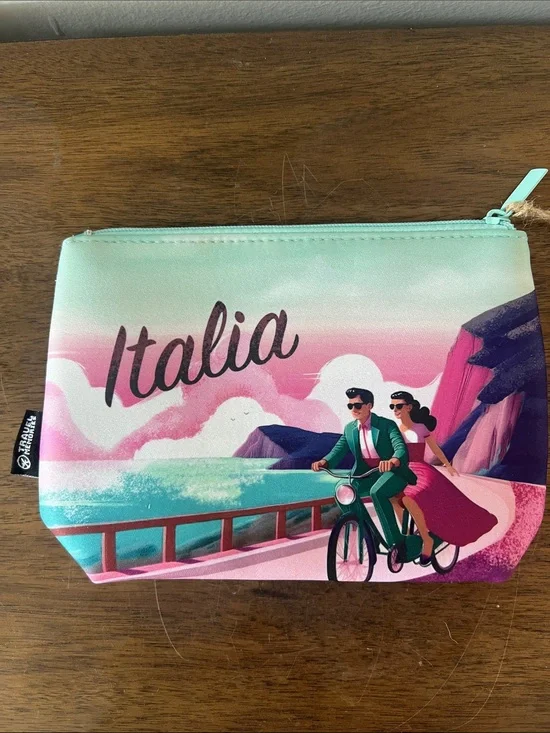 Italia Travel Memories Cosmetic Bag
