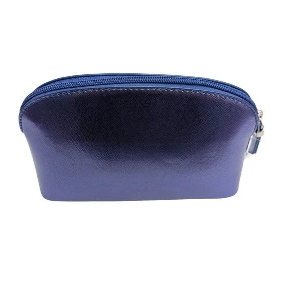 Stella &‎ Max Zip Around Cosmetic Bag Purple Blue NWT