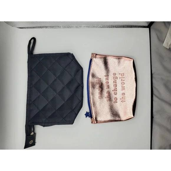 2 Makeup bags
