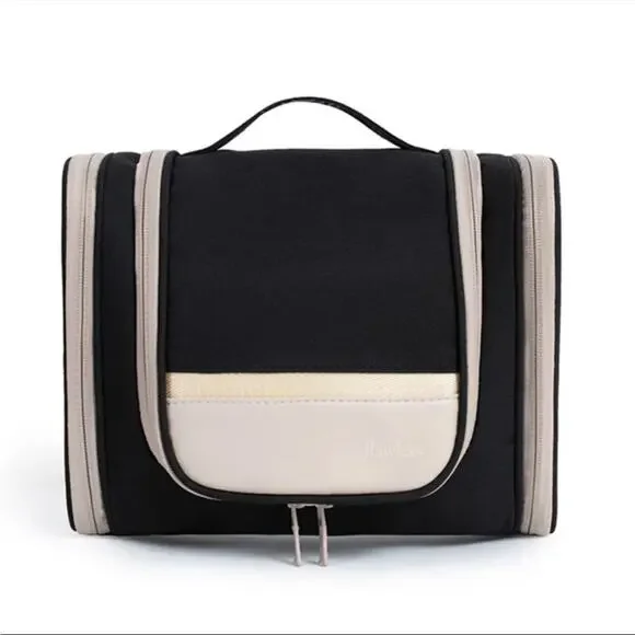 NEW travel cosmetic toiletries bag large folding make up bag with hook B191