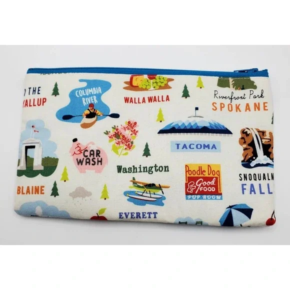 Washington State pencil/cosmetic bag