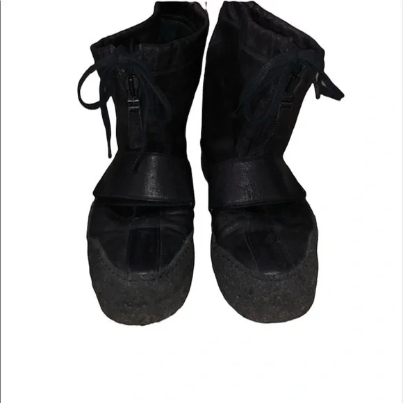 Kenzo Paris Mens Leather ZIP Front Boot Si…