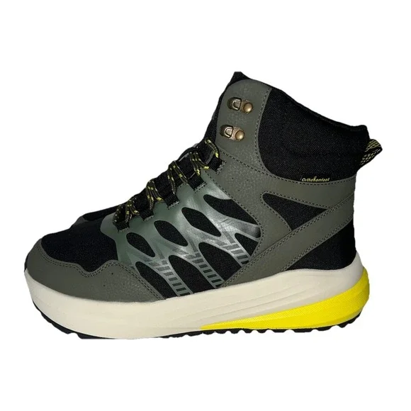 (b6/12)OrthoComfoot Men's Orthopedic Wide Waterproof  Hiking Boots Size 10.5 Men
