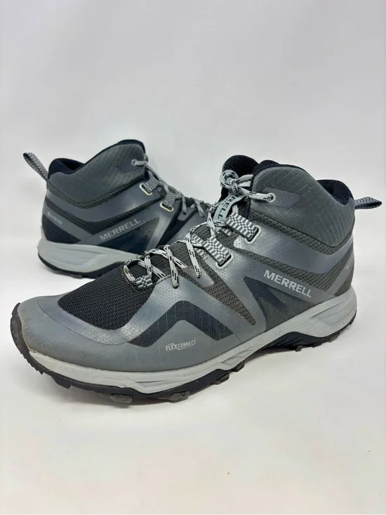 Merrell Gore-Tex MQM Flex 2 Mid Hiking Boots Lace Up Trek Trail Walking Size 12