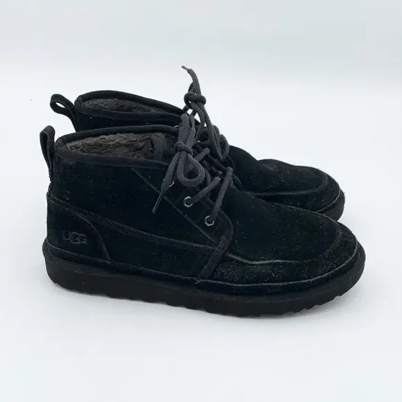 UGG Neumel Men’s Black Suede Lace-Up Chukka Boots size 11