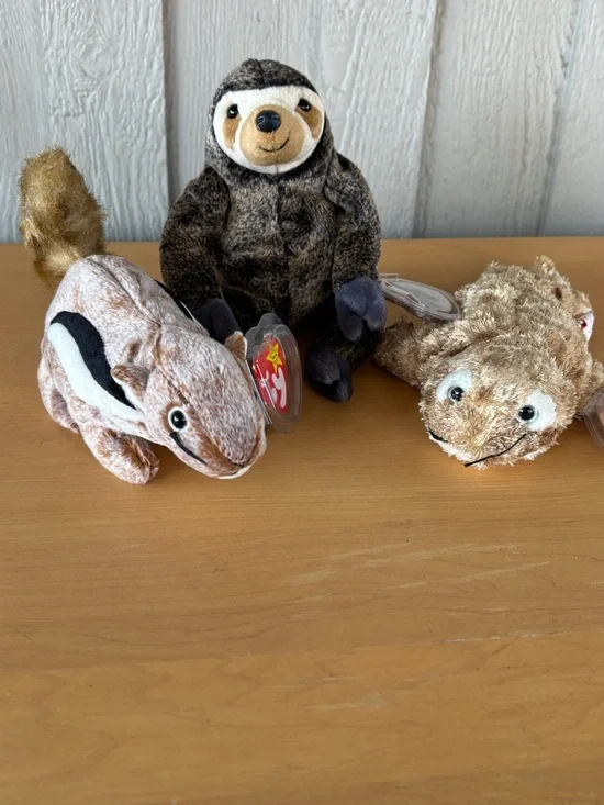 Ty Beanie Babies name Chipper Fins and Slow Poke