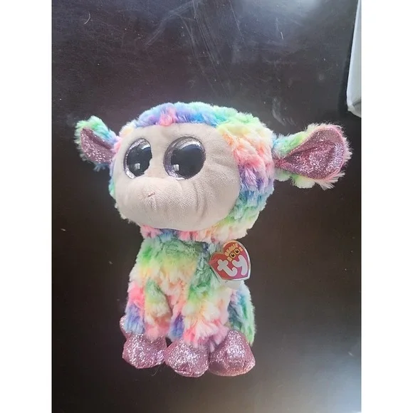 Ty Beanie Boos‎ Daffodil the Lamb Medium 9