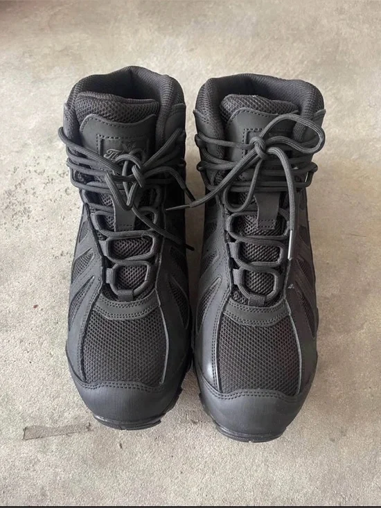 Steel Toe Thorogood Black New Waterproof Men’s Work Boots