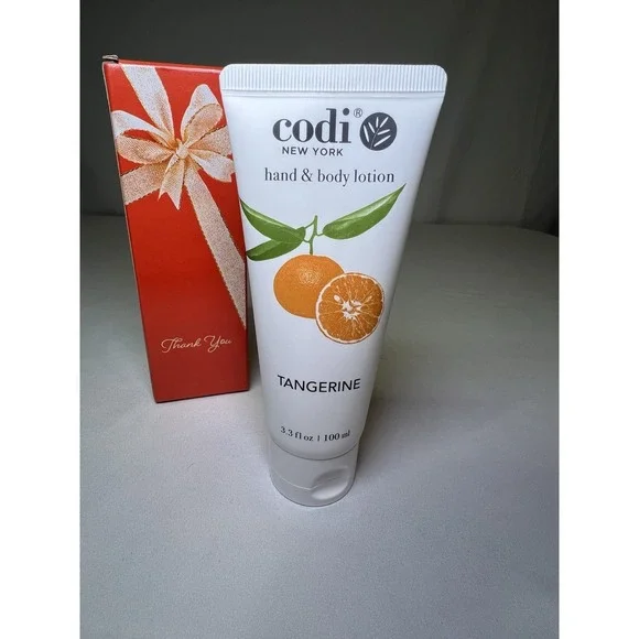 Codi Tangerine Hand & Body Lotion 100ml/3.3 fl oz New MADE IN KOREA w/ gift‎ box