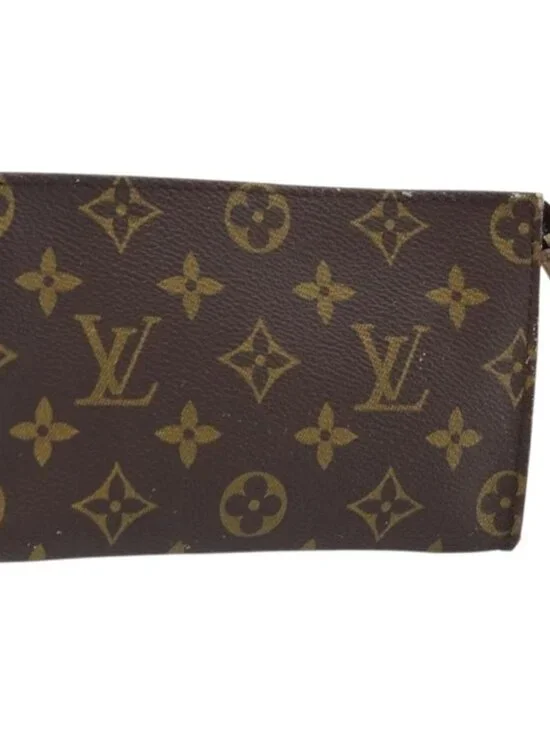 LOUIS VUITTON Monogram Bucket PM Accessory Pouch LV Auth ka2841