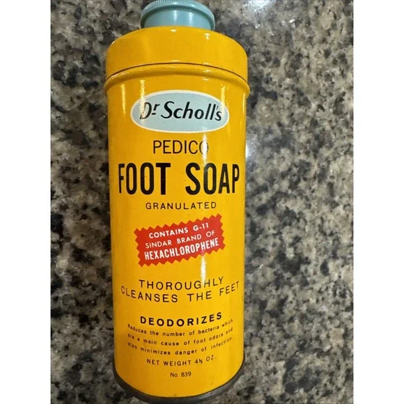 Vintage PEDICO Dr Scholl's Foot‎ Soap - 90% Full