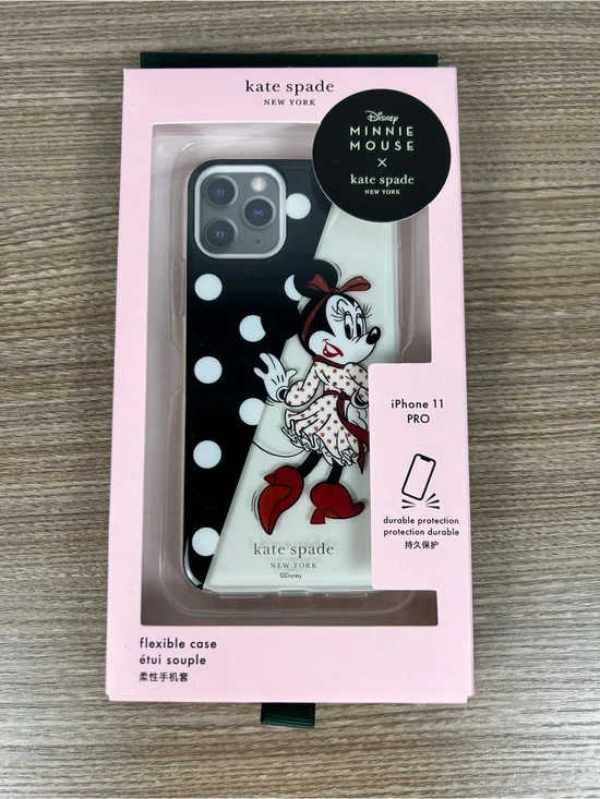 Kate Spade Minnie Mouse Black White Red iPhone 11 Pro Case