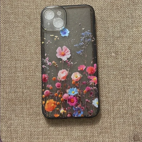 iPhone 14 Plus Case NWOT Clear Case Flowers See description for other iPhone